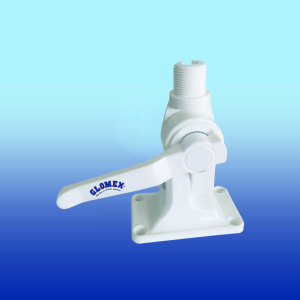 4 way ratchet mount in reinforced nylon UV resistant design